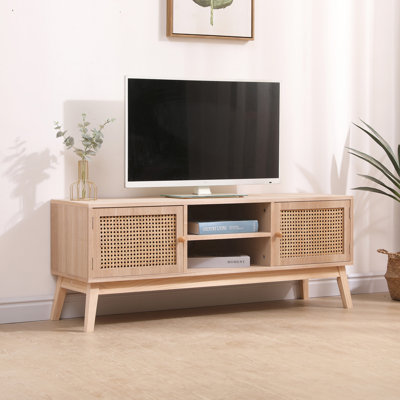 Meuble télé pour salon 55 po Boho