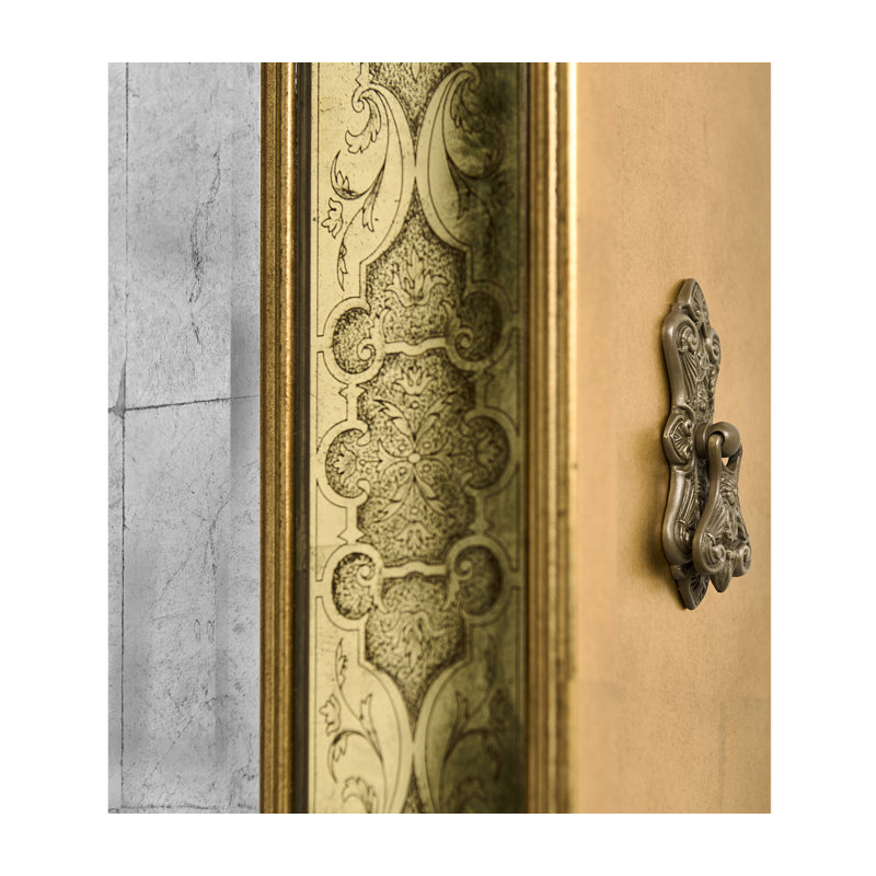 JC Traditional Adeline Gilded Floor Mirror