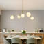 5 - Light Dimmable Modern Linear Chandelier-1297274384-1297274383