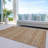 Machine Washable Indoor/Outdoor Claudian ACN1644 Terracotta Rug-109536065