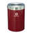 Burgundy/Satin Aluminum