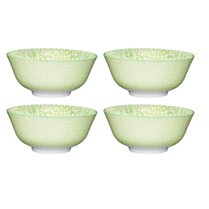 500ml Glazed Stoneware Tile Soup Bowl