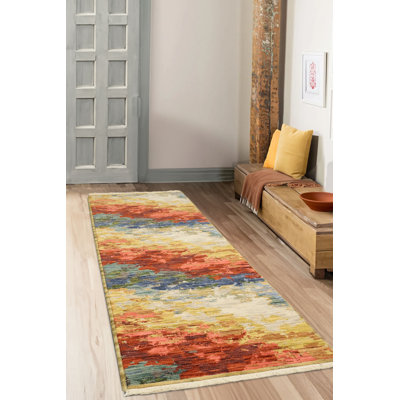 Daisia Geometric Area Rug