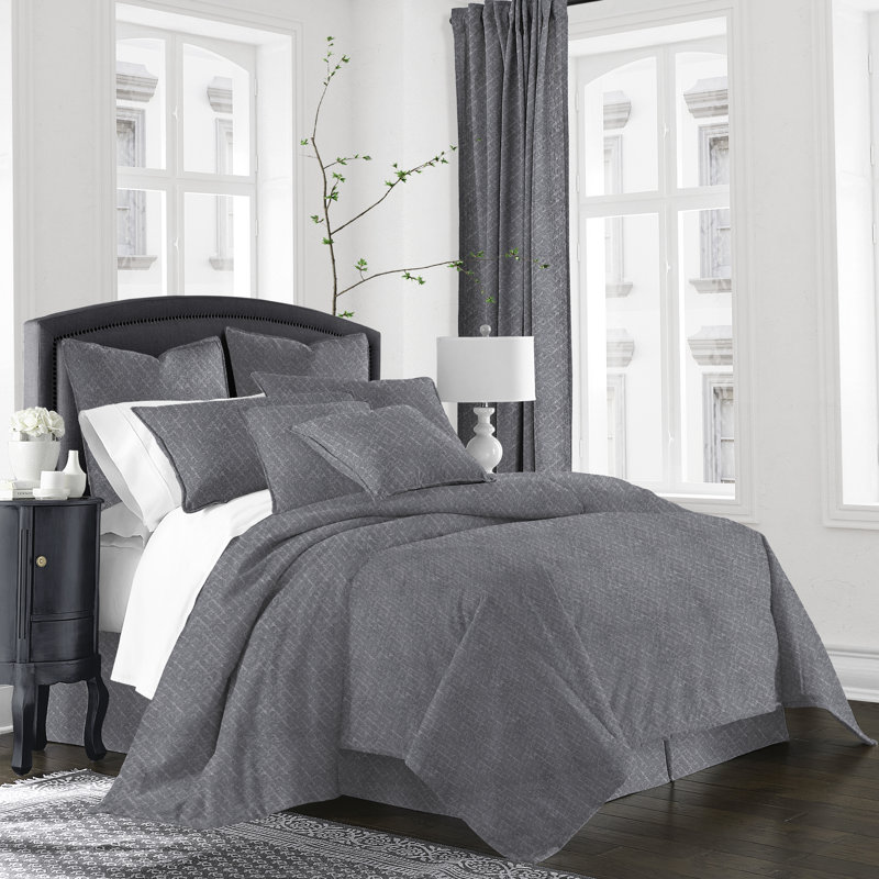 Ensemble de housse de couette Gosfield, Vanille, Housse de couette pour lit très grand californien