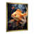 Cadre photo doré simple
