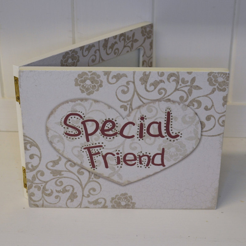 Bertsch Beige and Cream Single Picture Frame