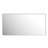 Black Aluminum Framed Rectangle Bathroom Mirror, Vanity Mirror With Tempered Glass-1080911699