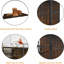 Cage pour chien style cage pour grands chiens d'intérieur très robuste 41 po