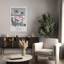 Fabulous Las Vegas Welcome Retro Abstract Palm Tree Architecture City Wall Art Print 1 Piece Wrapped Canvas Wall Art-2120478206
