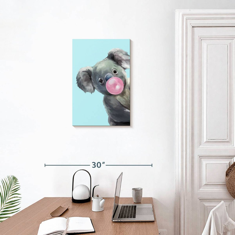 Ketti Koala Bubble Gum II, 24" H x 16" W