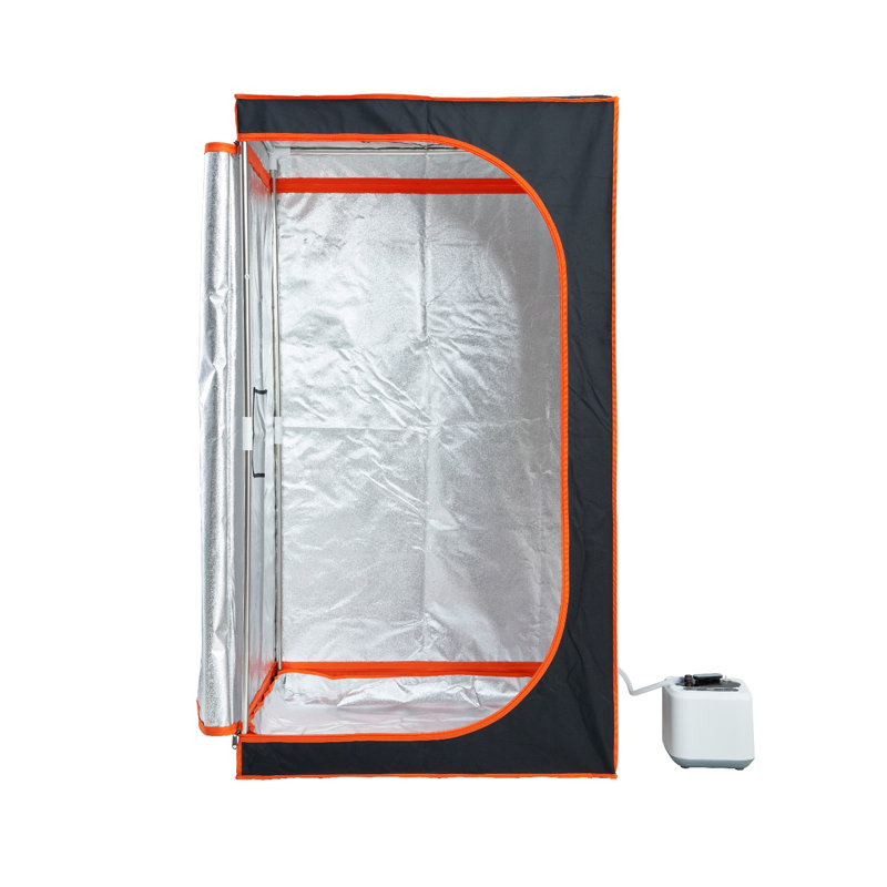 Portable Steam Sauna Tent Full Size with 1000W Heater, Personal Home Spa Detox Kit with Floor Mat & Remote Control