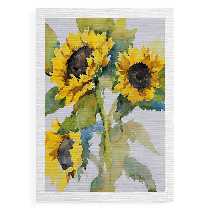 Sun Days III - Impression sur toile seulement - NON-CADRE, H 27 po x l 18 po