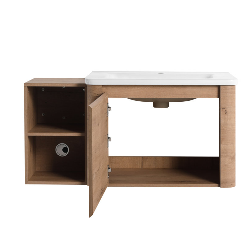 Wall Mounted With Ceramic Top
