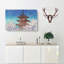 Pagoda In Tokyo by Hasui Kawase - Wrapped Canvas-55330438