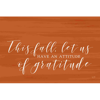 Attitude de gratitude