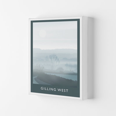 Gilling West (Winter) Portrait by Richard O'Neill - Print