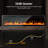 Electric Fireplace Wall Recessed And Wall Mounted With Adjustable Flame Color, Fireplace Heater With Remote Control, Linear Fireplace With Timer, Touch Screen,750/1500w (60inch)-756524928