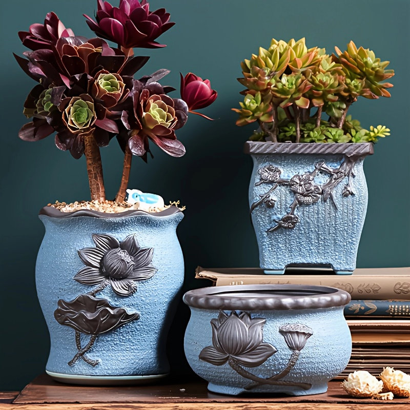 3pcs Small Pots