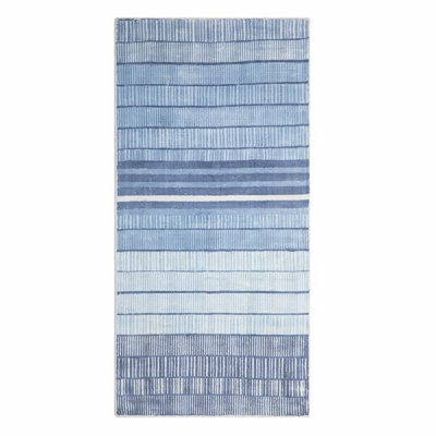 Fajardo Striped Viscose Hand Woven Area Rug