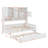 Full Size Wooden Daybed With Twin Size Trundle And All-In-One Cabinet And Shelf-239695328