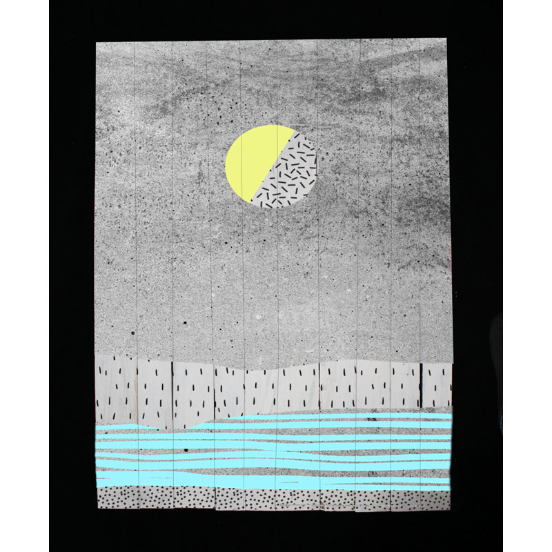 No Frame Print on Wood, 102cm H x 76cm W