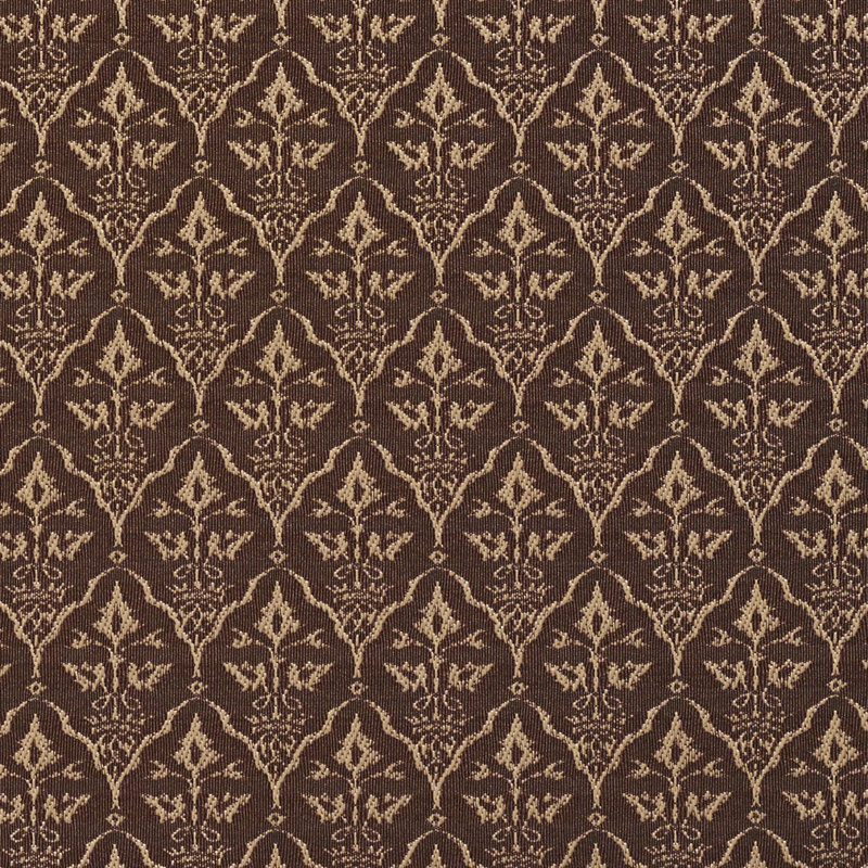 Tissu cameo diamond, Brun