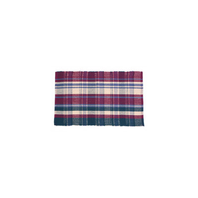 Manzella Cotton Plaid Indoor Rug
