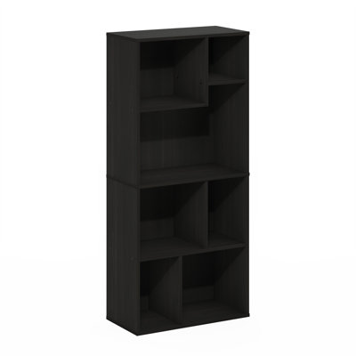 Ebern Designs Denning 7-Cube Irregular Cubes Bookcase, Bookshelf, Storage Organizer
