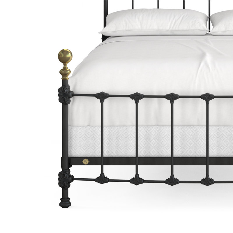 151 Palatial Bed | Complete Standard, Gunmetal, Queen