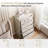 3-Piece Bedroom Set, White - 5 Drawers Dresser And 3 Drawers Nightstand Set Of 2-1421625994-1414027667