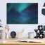 «Amazing Northern Lights Blue» par Luxe Portfolio, art mural en métal-1774412256
