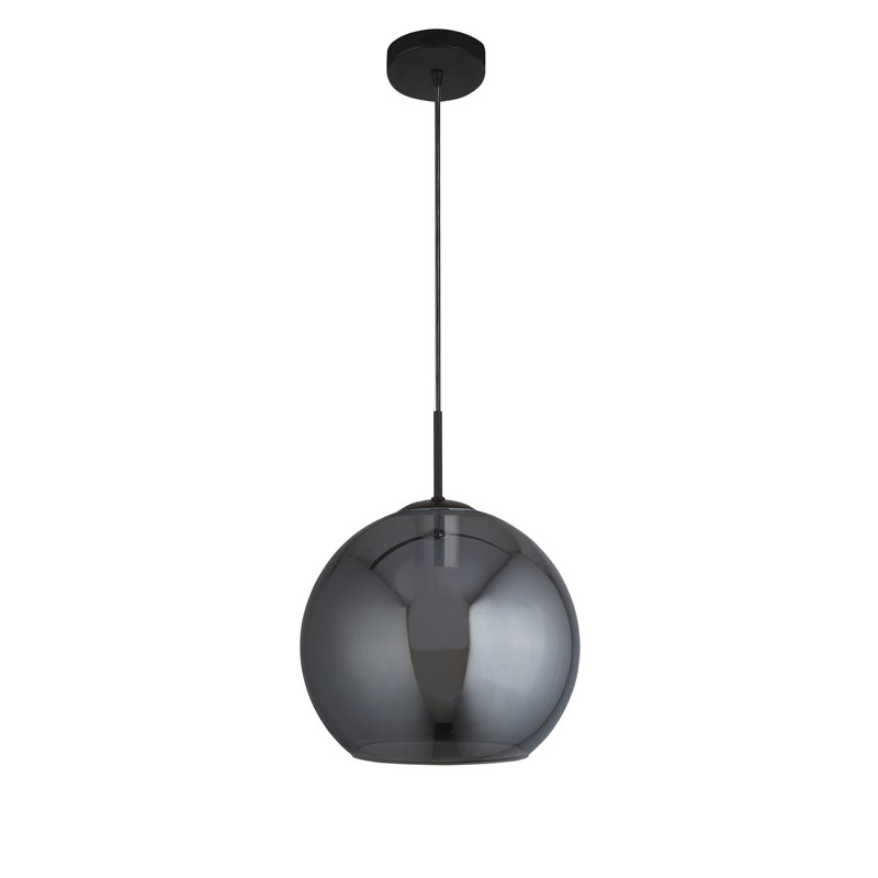 Estinville 1 - Light Smoked Sphere Pendant