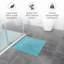 Nagelly Reversible Square Bath Mat-1802965635