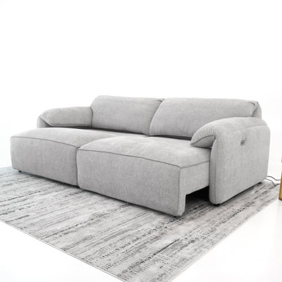 Fiona Multi-Functional Dual Electric Convertible Chenille Sofa