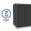 Abri de rangement en métal galvanisé l 10 pi x P 5 pi Absco Premier-92301379