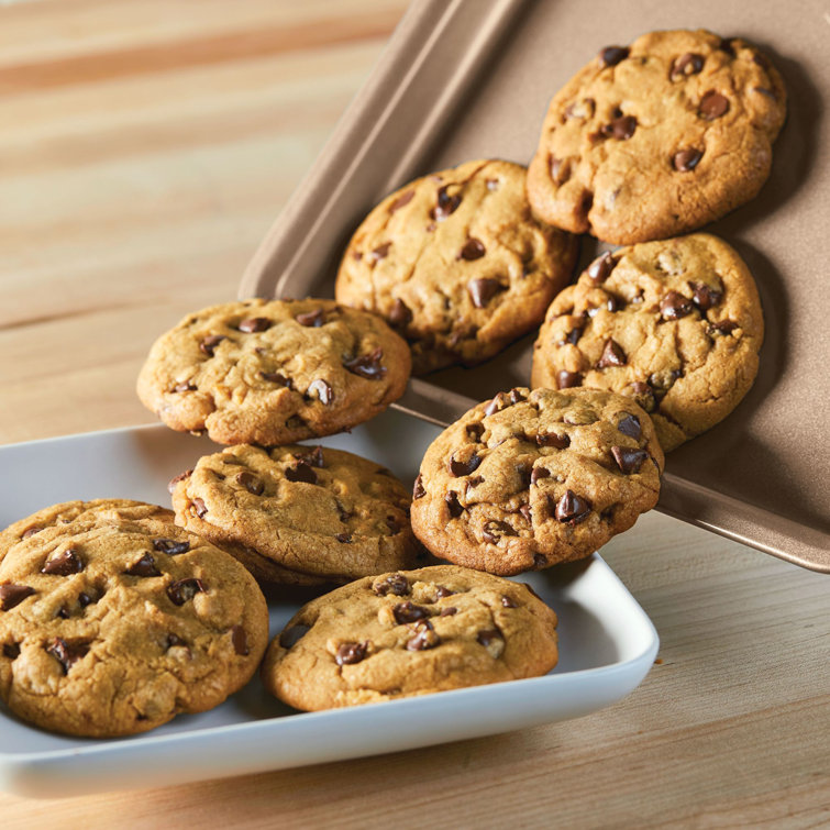 Anolon Gourmet Nonstick Bakeware Cookie Pan Set, 3 Piece & Reviews
