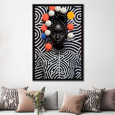 African High Fashion II - Wall Art Print - Framed Canvas