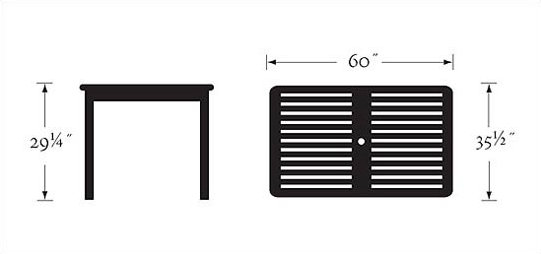 Outdoor Dining Table