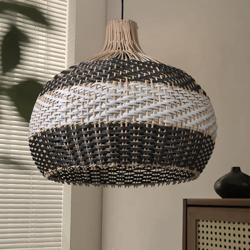 Luminaire suspendu dôme gris clair Apergis 1, H 19,68 po x l 19,68 po x P 19,68 po