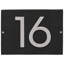 Plaque d’adresse murale sur 1 ligne flottante-41299901-41303797-41299659