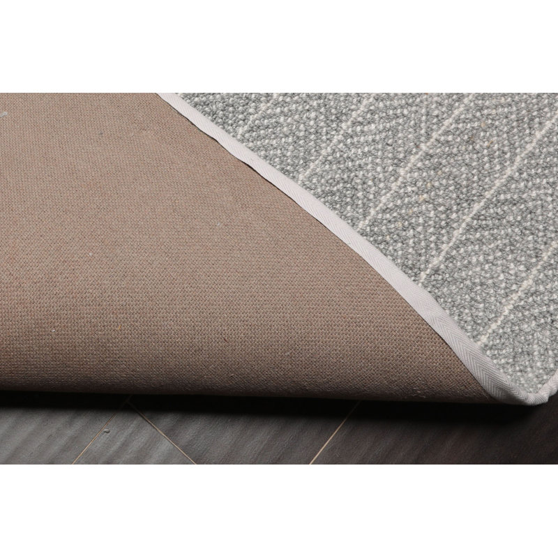 Tapis de couloir en laine fait à la main sur mesure, Tapis de couloir 2 pi 7 po x 10 pi