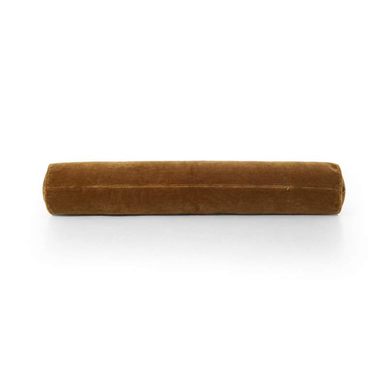 Bridger Throw Pillow, Bolster 8"H x 48"W, Monte Tobacco