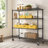 4-Shelf 48"W x 24"D Heavy Duty Adjustable Wire Shelving Unit with Casters-1179369838-1179369833