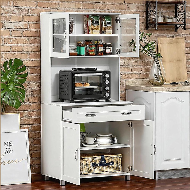 Kitchen Pantry Freestanding Storage Cabinet