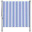 Store extérieur vidaXL bleu et blanc-98912585-98912589