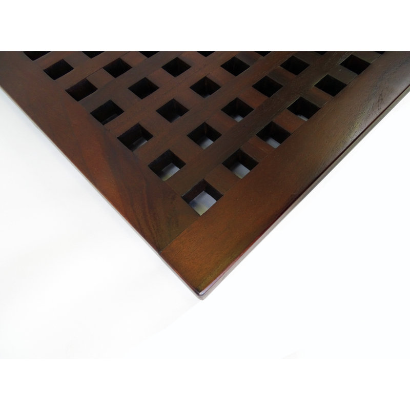 Teak Non-Slip Bath Rug
