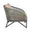 Tabouret de patio avec coussin Renate Welham Chave