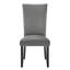 Chaise de salle à manger en bois Nicholls en gris (ensemble de 4)-1750937220