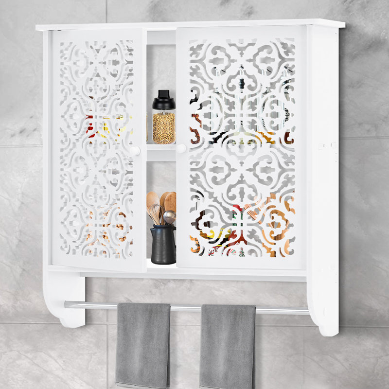 Rangement mural pour salle de bain Nalanee