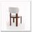Wooden Dining Chairs,Fabric Upholstered Dining Room Chair Kitchen Chairs